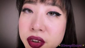 Hot Vampire Devours You w Ear Licking &amp; Lens Licking -ASMR