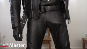 Leather Dom instructs you to send money your small cock findom SPH PREVIEW