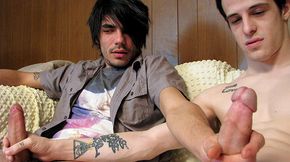 Straight boy doesn't seem to mind it!