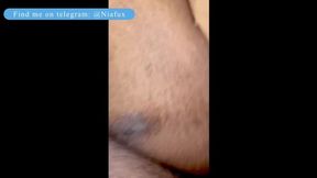Ex-beauty enjoys whipped cream creampie, then takes massive cumshot from her buddy's hard ride
