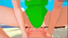 tinkerbell bikini sex on the beach - full pov - thanks