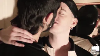 Axel Abysse anal fisting and gaping with rimming