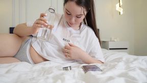 Stepsis rides cock&#x1F346;, cum in pussy&#x1F32E;&#xFE0F;, dirty