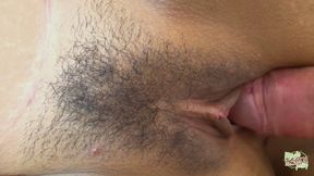 Sweet Lollipop Temptation: Candy Stuffed Pussy Before Passionate Fuck Session with Her Man