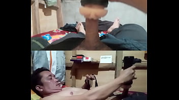 Asian Guy Masturbating solo