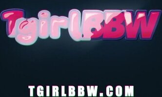 TGirl BBW Emily Darling's Sensual Anal Longing