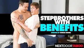 Stepbrothers Jayden, Marco Dallas Heat Up the House Alone – 18+