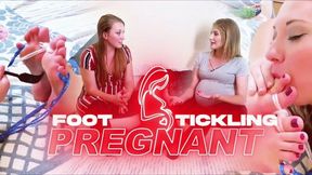 Foot Tickling Pregnant Maia Evon (HD WMV)