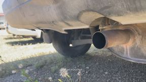 Get Behind My Tailpipe! Take it while I idle and rev and blast you with my fumes