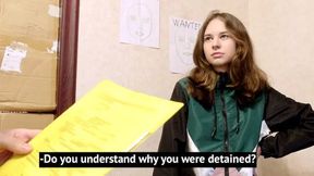 Caught Stealing Chips: Beautiful Slut Pays the Price