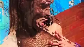 Lesbian lovers explore their fetish with a toy