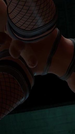 Captivating moment from "Kinky Ladyboy Pounded by a Horny Old Man"