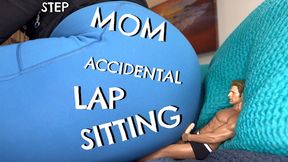 Giantess step-Mom Accidental Lap Sitting