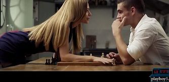 Stockinged Russian MILF Subil Arch Gets Laid After Chess