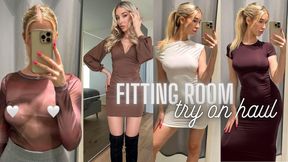 No Bra Fitting Room Try On Haul (Beta Safe)