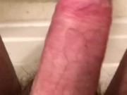 Daddy’s Semi Hard Cock!!