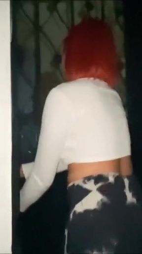 Key moment from "I meet my neighbor on the street and she invites me to her house to fuck her"