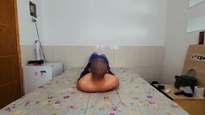 Face sitting severe nurse, by Satina and Slave, (cam by Manu) FULL HD
