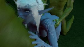 elf orcs threesome