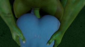 elf orcs threesome