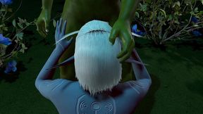 elf orcs threesome