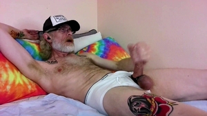 JerkinDad14 - Poz Parent Jacks His humungous Slippery Poz hard-on For you 'cuz schlong Is The superlatively admirable Thing In The World