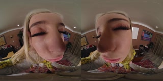 VR Conk Final Test Before Date - Fuck Your Hot Blonde College Friend Haley Reed XXX Parody VR Porn