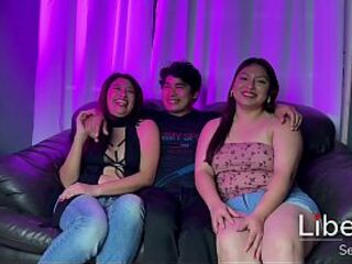 2 allies are group-fucked until they are filled with cum