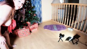 Sexy BBW Santa's Dick Rider