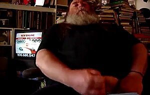 Daddy Bear Jerks Off Solo