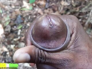 Stud with Large Veiny Dong tries to hold in his Cum and Failed- This chab nutted Twice!