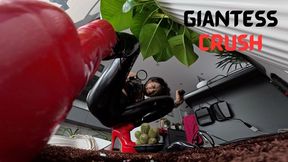 Angry Giantess Asian Goddess crushed all Tiny Men in her house