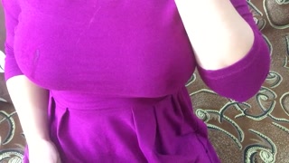 Without a bra