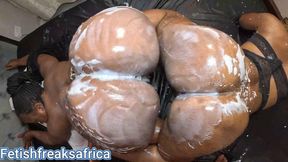 Wet And Messy Ass Shake And Twerk For Naughty Lesbians MP4