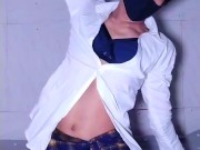 Femboy drinking her own piss - Lana Rosunx