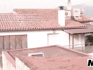 Latin chick mother I'd like to fuck Widens her Legs Wide Open at MuchaSexo