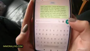 Flexible 18-year-old gymnast cons her coach & stepdad – Mia Split part 1 of 2