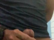Malay gay boy public toilet jerk off