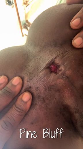 This is The Aftermath From My Homeboy Wide Ass Dick Fucking Me