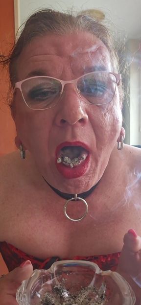 Memorable moment from "Love being an ashtray slut"