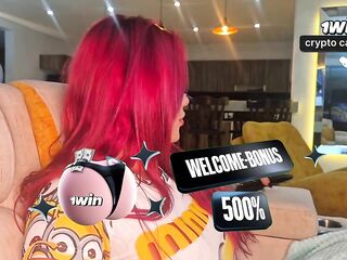 Me burlo de mi hermanastra cornuda mientras monto la verga de su novio sin condón - ALEJANDRA PALACIOS