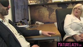 Master Pascal's anal conquest of busty Lacey Starr