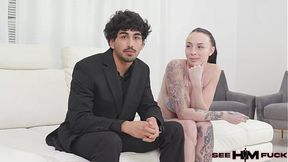 Indica Marie masters rimjob art, deep throating Jay Raw&#x2019;s tight ass&#x1F351; with raw passion