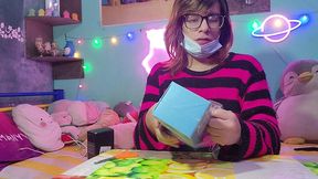 unboxing my huge dildo