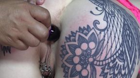 Rosa Is Otk Spanked, Plugged & Fingered by Older Man