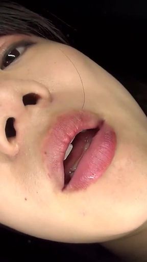Riko Kanade Lets Thick Snot Drip to Her Lips... Then Strokes a Dildo with It, Slow and Filthy - Hook, Hair, and Pure Slime