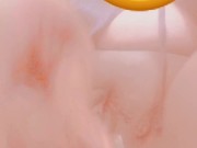 Chocolate BBW Creams and Squirts On Toy