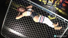 Big-assed Star Armani fucks in a warehouse