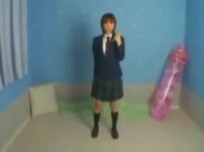 oriental cutie flaunts finesse, ends up with a hilarious face-full