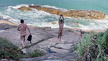 BAREBACK ON THE TRAIL OF PINHO BEACH BALNEARIO CAMBORIU